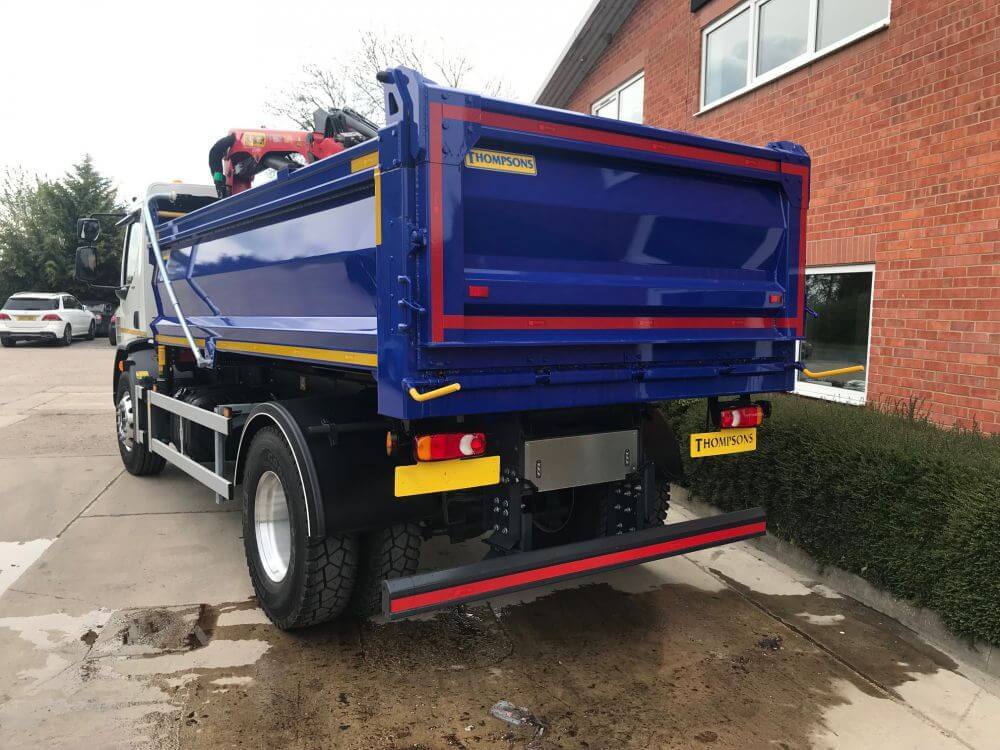 lorry on site grab