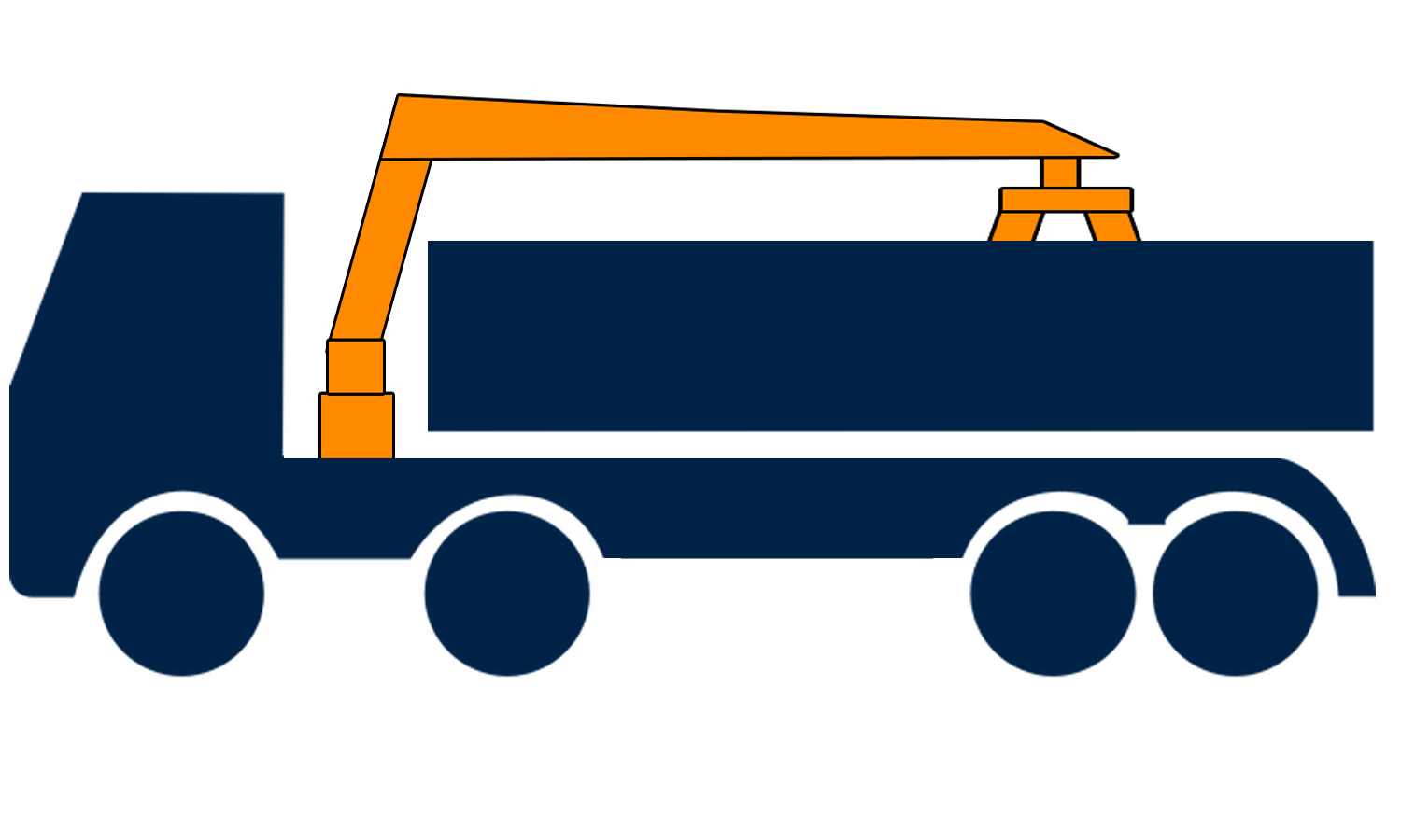 8-wheel grab lorry hire in Christchurch